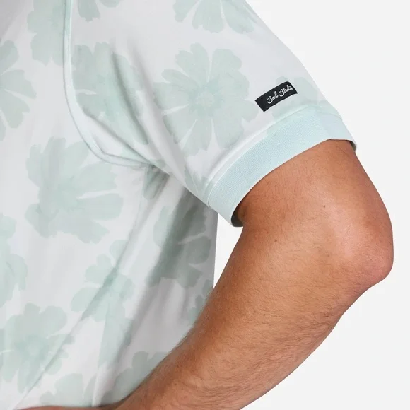 ❤️ Bad Birdie Ridge Performance Polo in Daisy Dudes